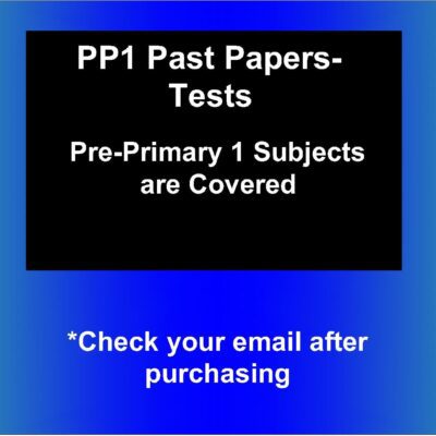 2020 Pre-Primary 1(PP1) Papers-31 Files