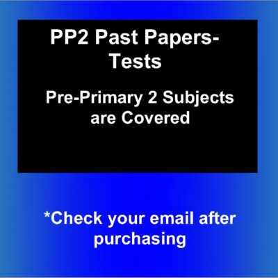 2021 PP2 Past Papers