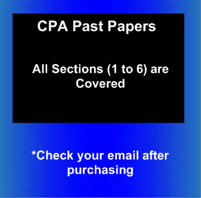 CPA Past Papers