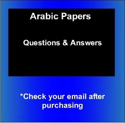 2008-2019 KCSE KNEC-Arabic Papers