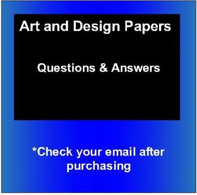 2006-2019 KCSE KNEC-Art and Design Papers