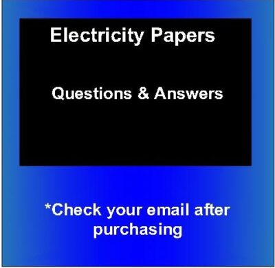 2008-2019 KCSE KNEC-Electricity Papers
