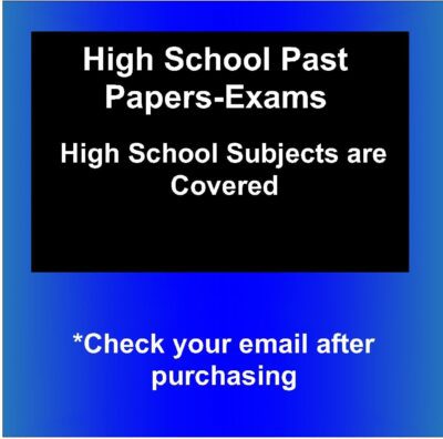 2019 KNEC KCSE Past Papers Questions & Marking Schemes