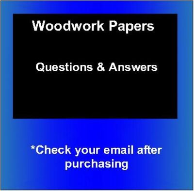 2008-2019 KCSE KNEC-Woodwork Papers