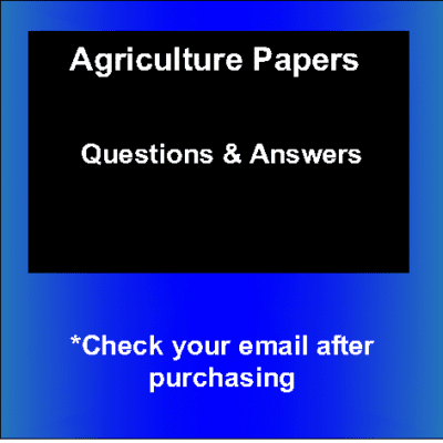 1995-2022 KCSE KNEC Agriculture Compilation Qs & Answers+All 2021 & 2022 Papers