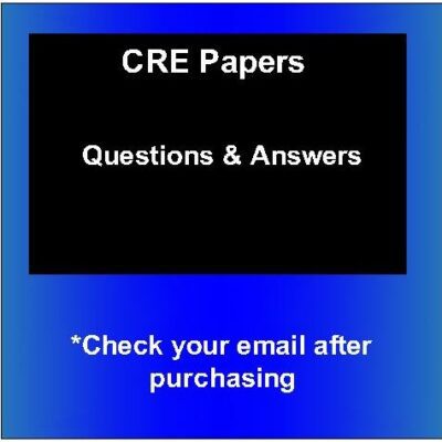 1995-2022 KCSE KNEC CRE Compilation Qs & Answers+All 2021 & 2022 Papers