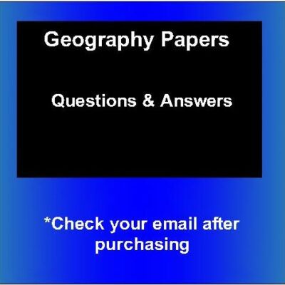2016 KCSE Mocks –Geography Questions&Answers