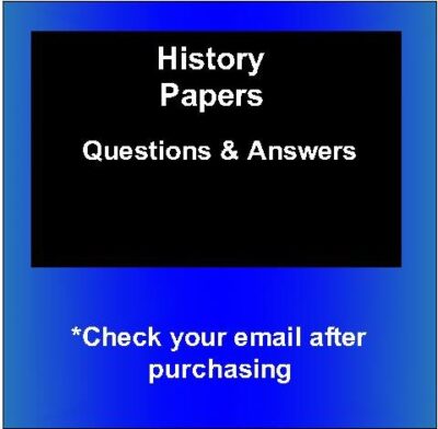 2016 KCSE Mocks – History and Government Questions&Answers