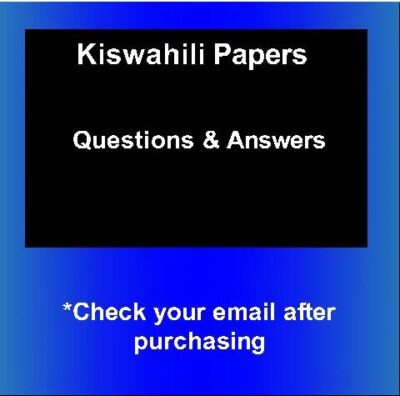 Mwongozo-Kiswahili Set Book Guides-2018-2023