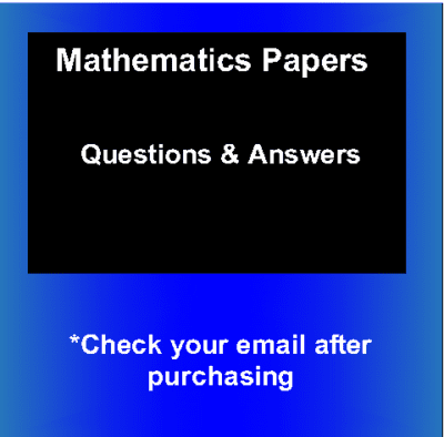 2016 KCSE Mocks – Mathematics Questions&Answers v2