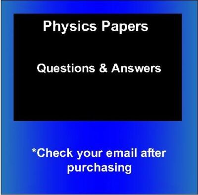 2016 KCSE Mocks – Physics Questions&Answers